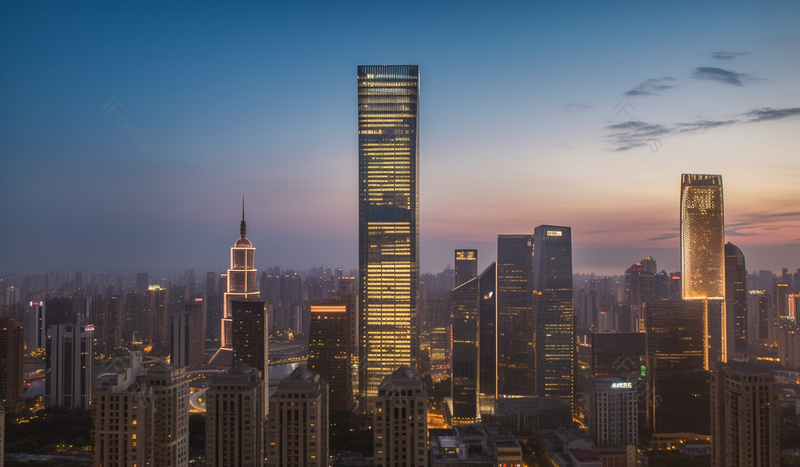 中央商务区cbd夜景建筑群风光摄影,高清,摄影图,摄影图片,图片大全,摄影图免费下载